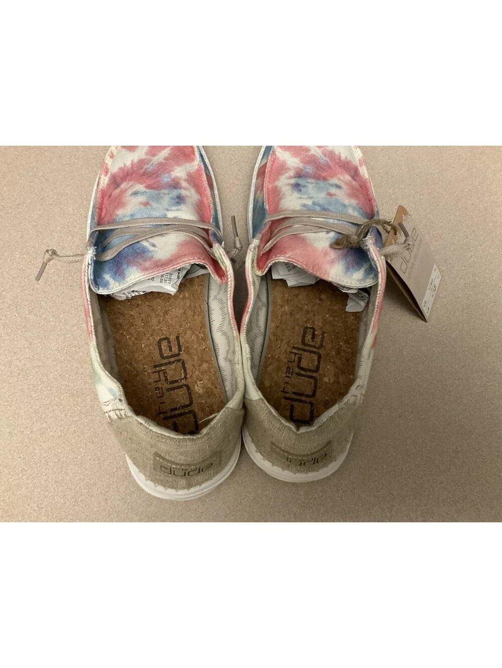 New! Womens Hey Dude Wendy Mandala Tie Dye Slip On Shoes. Size 11. Awesome!
